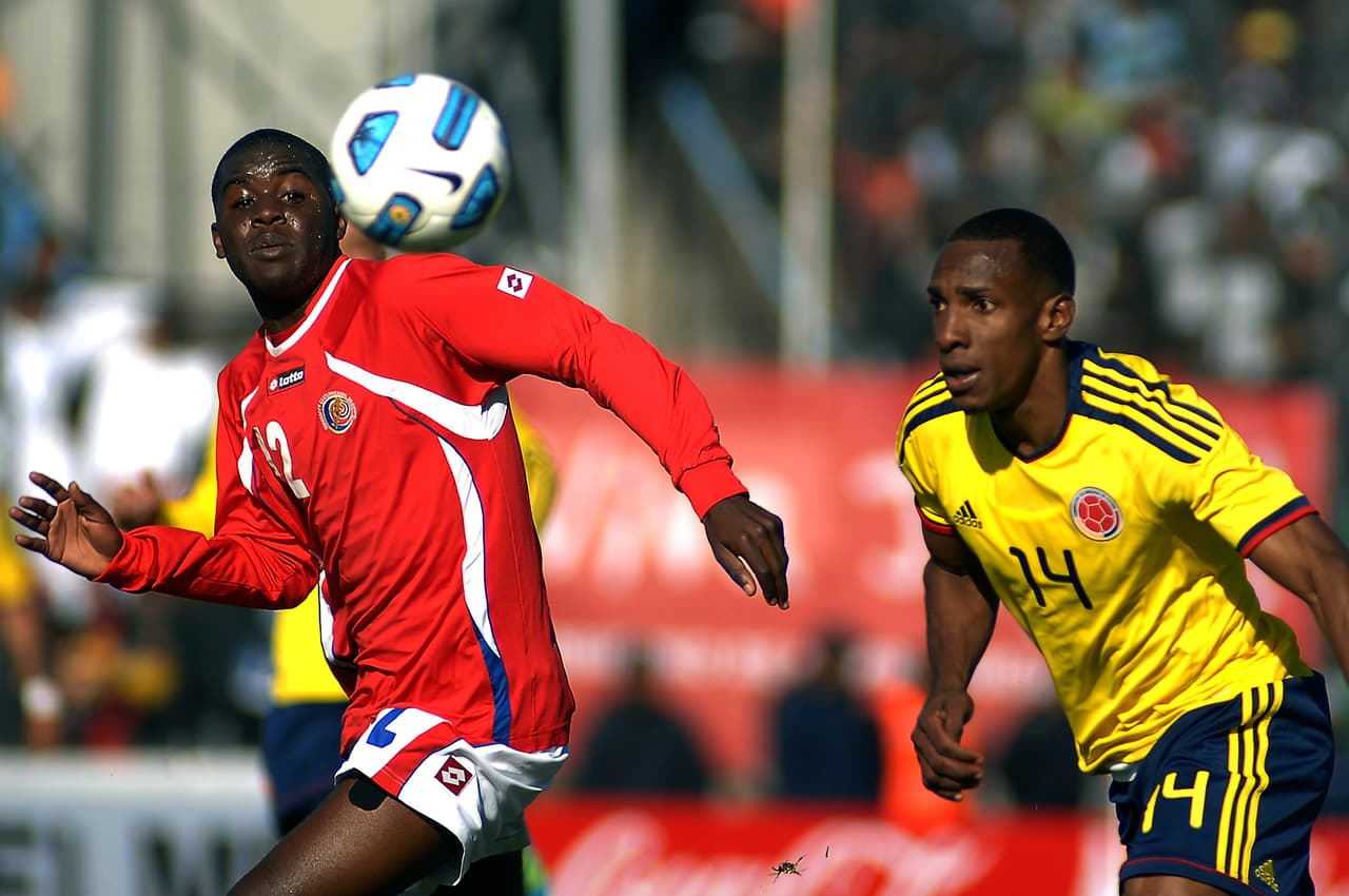 Aunque Costa Rica no pasó de ronda, Joel Campbell se fogueó ante grandes zagueros centrales como Gabriel Milito y Luis Amaranto Perea.