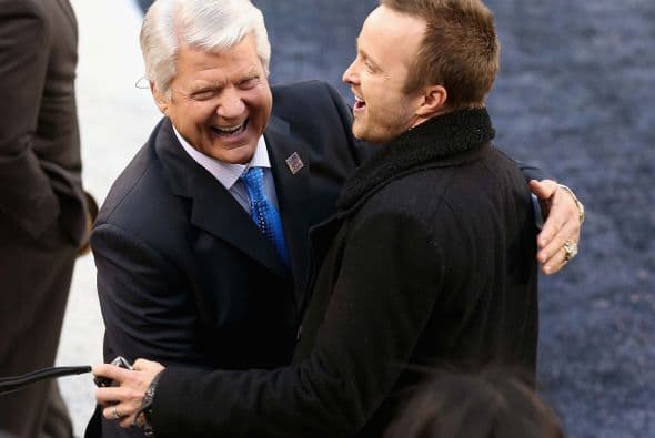 El ex entrenador de los Cowboys, Jimmy Johnson.