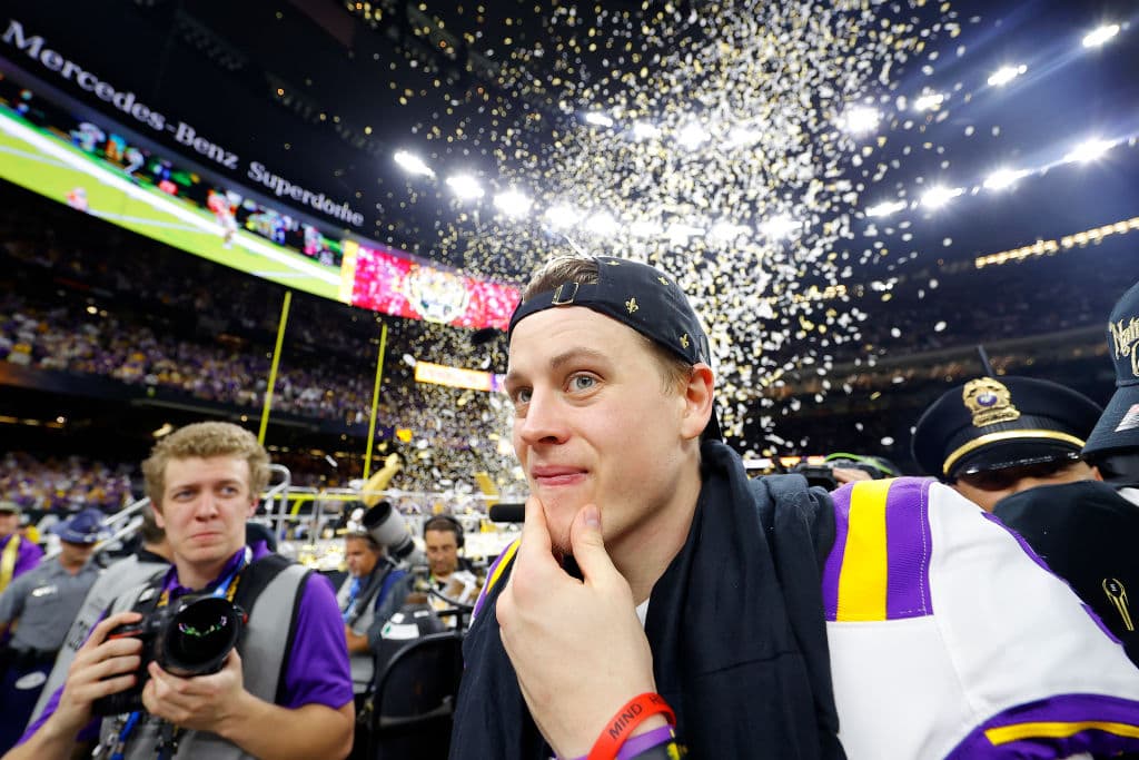 Así fue la celebración de LSU tras coronarse campeón de la NCAA sobre Clemson, con una actuación destacada de Joe Burrow.