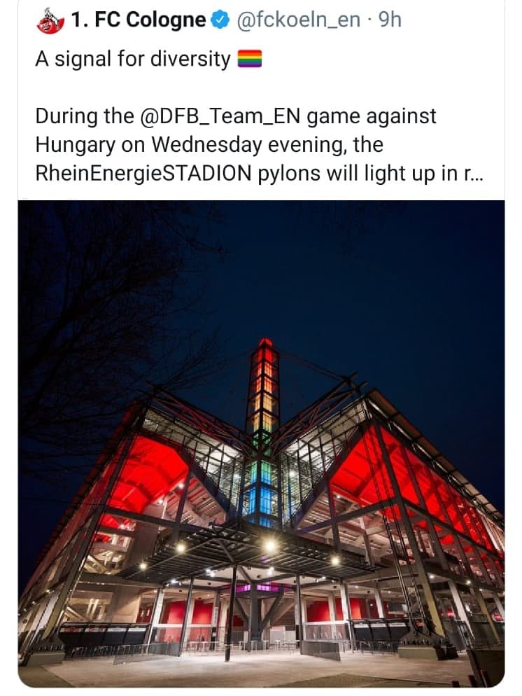 Colonia también se solidarizará iluminando su estadio.