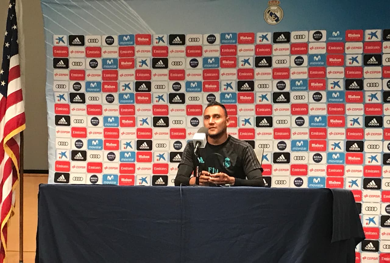 Keylor Navas quiere a los 'ticos' de MLS en el Juego de las Estrellas ante Real Madrid