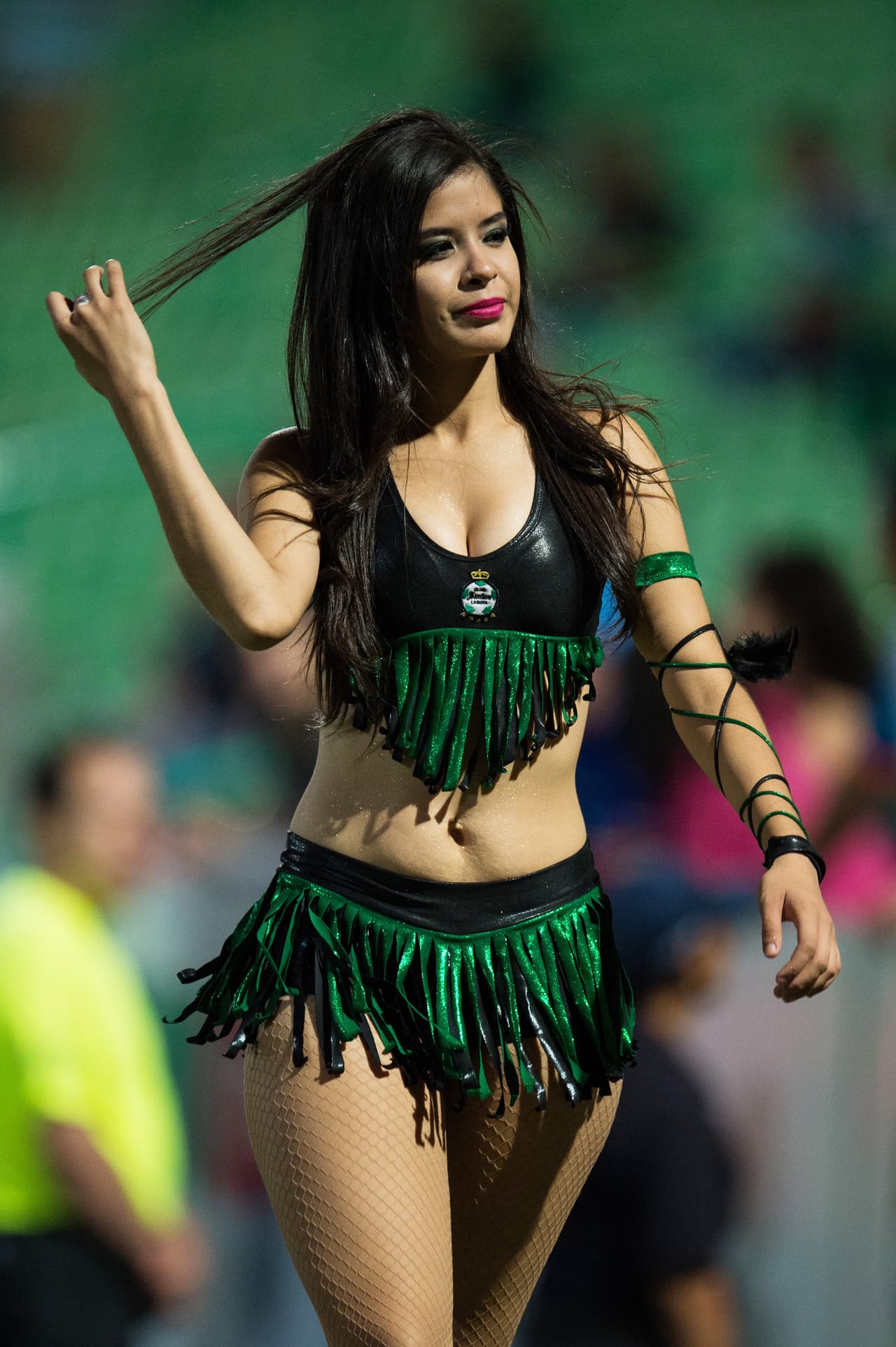 La belleza de las porristas en la fecha 14