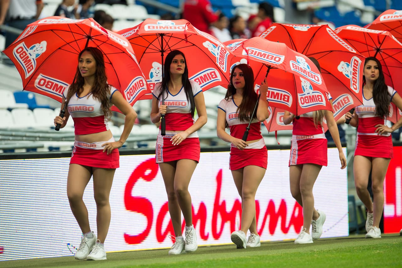 La belleza de las porristas en la fecha 14