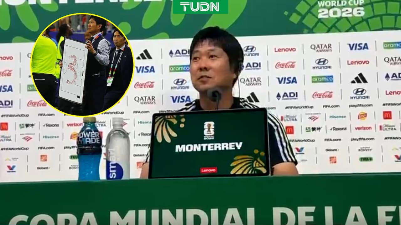 Técnico de Japón revela el misterio de la pizarra en el Mundial 2026