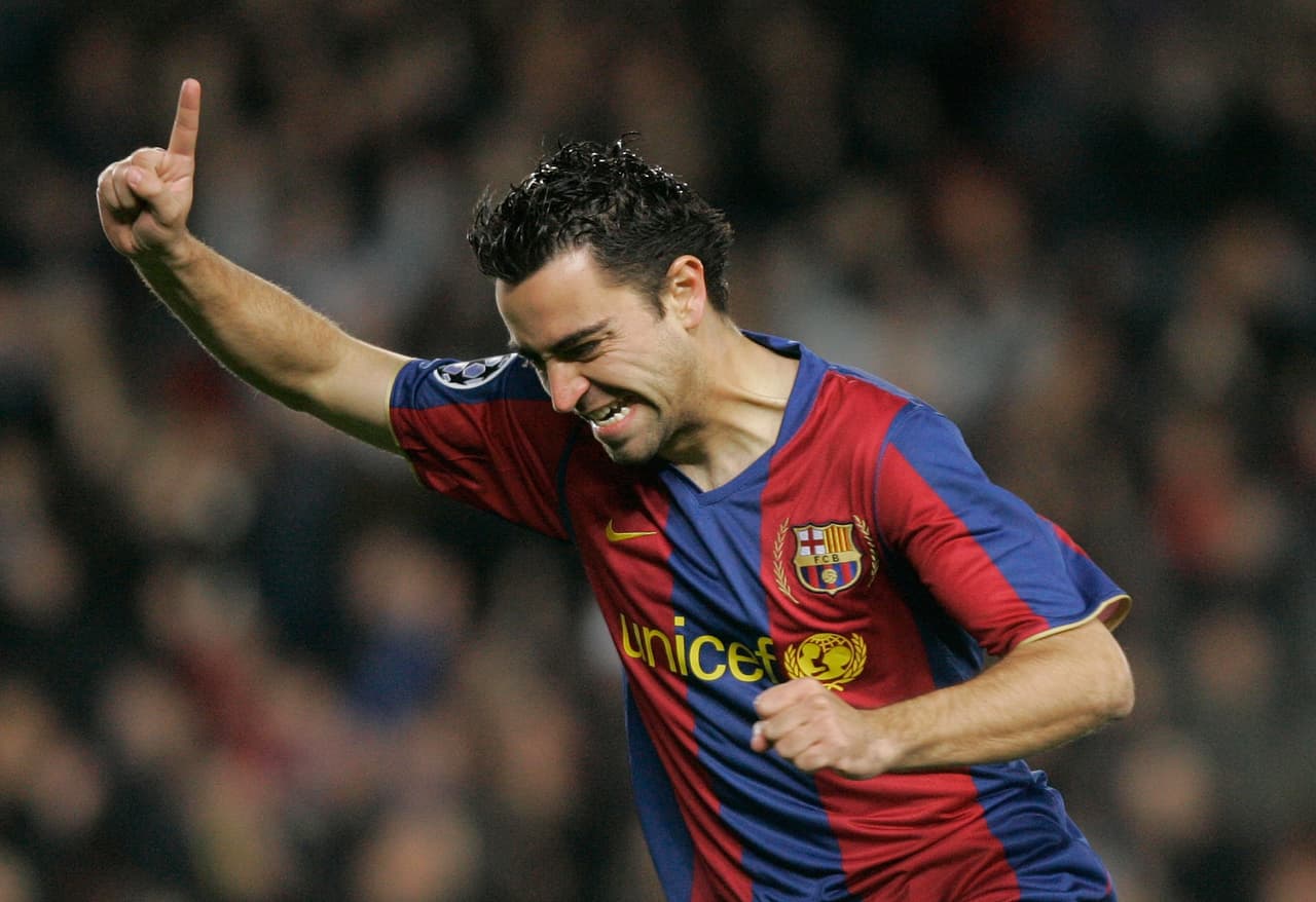 Xavi Hernández llegó dejó su cuenta en 151 juegos.