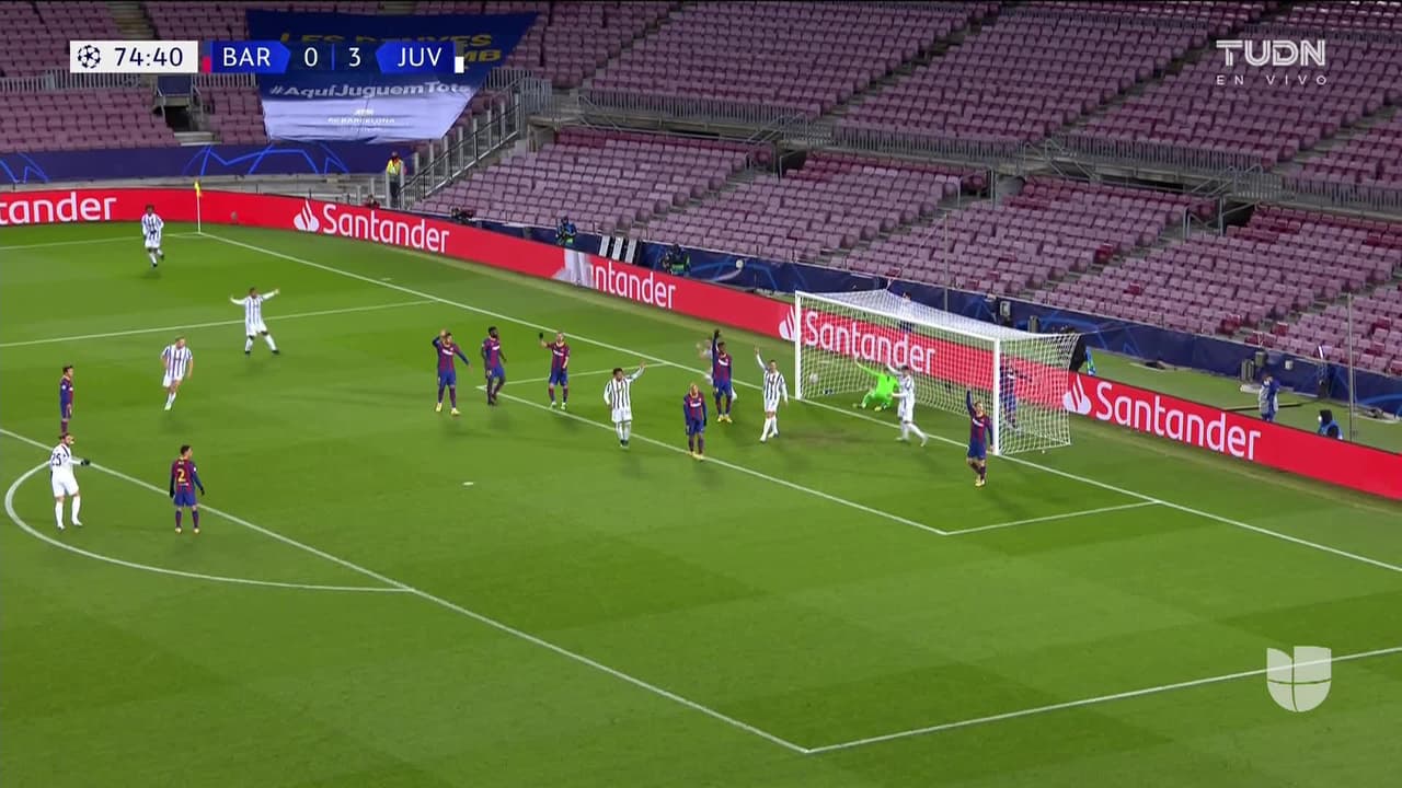 ¡GOOOL! Leonardo Bonucci anota para Juventus.