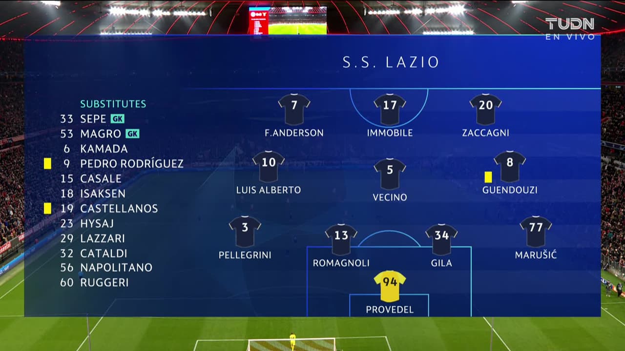 Arranca el partido y la pelota está en juego.