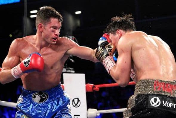 La sorpresa del año la dio Chris Algieri al derrotar a Ruslan Provodnikov por decisión dividida el 14 de junio en Brooklyn (Foto: Twitter).