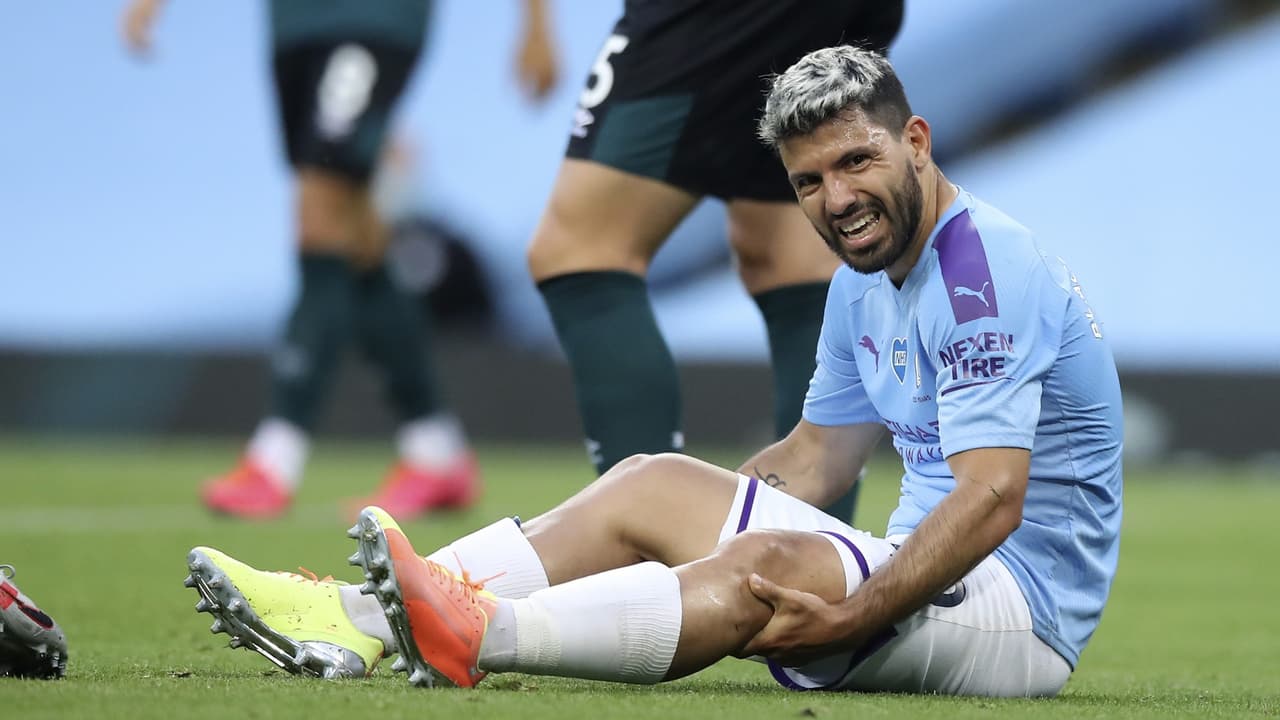 El Kun Agüero tendrá que ser operado tras lesión ante Burnley