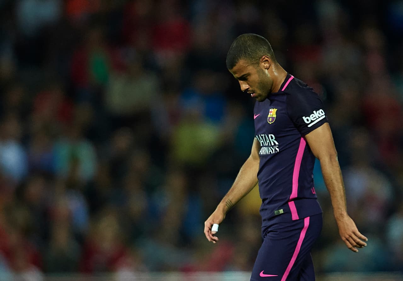 Tras el regreso de su lesión, Barcelona cedió al brasileño Rafinha, de 24 años, al Inter de Milán en condición de préstamo.
