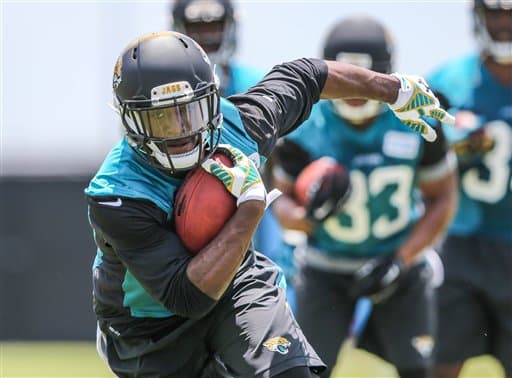 Checa las mejores imágenes del novato TJ Yeldon, ya como RB de los Jacksonville Jaguars (AP-NFL).