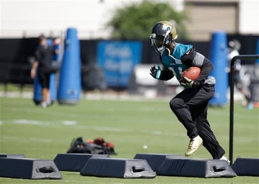 Checa las mejores imágenes del novato TJ Yeldon, ya como RB de los Jacksonville Jaguars (AP-NFL).