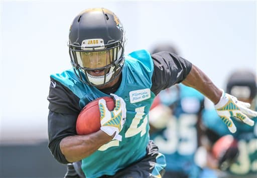 Checa las mejores imágenes del novato TJ Yeldon, ya como RB de los Jacksonville Jaguars (AP-NFL).