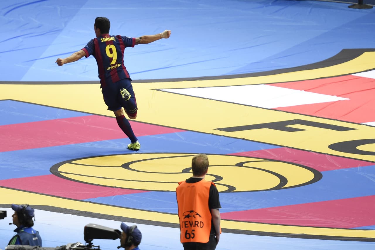 El festejo de Suárez fue emotivo, sabía que se aproximaba la quinta 'orejona'