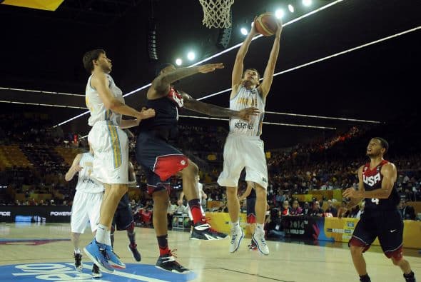 El conjunto norteamericano no tuvo problemas para dar otra demostración de buen basquetbol y de que están para competir por el campeonato.