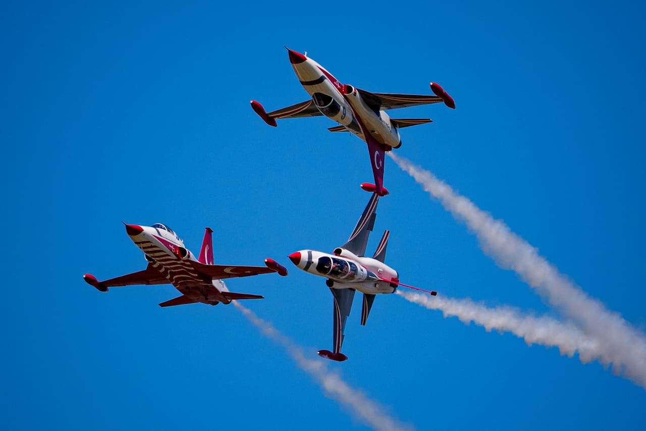 Las espectaculares imágenes del Show Aeronáutico Internacional de Bucarest
