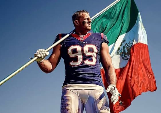 J.J. Watt está listo para México