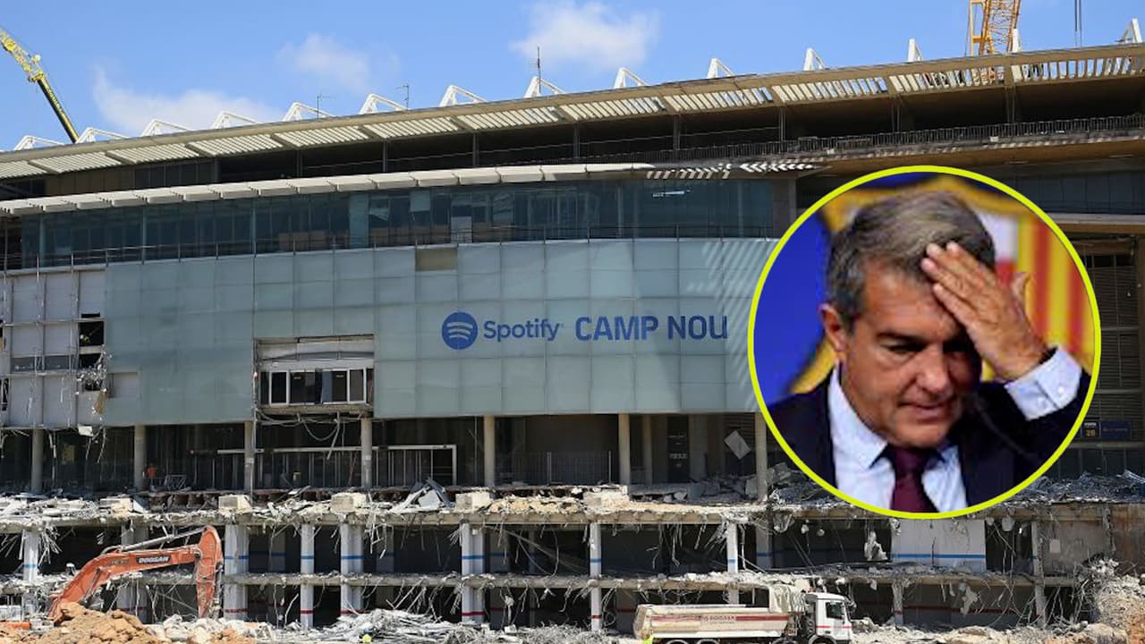 Reportan dura batalla campal entre varios trabajadores del Camp Nou