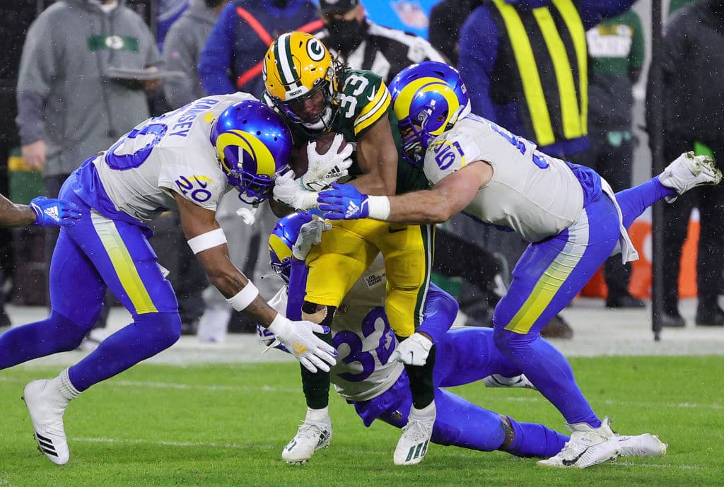 Se confirmaron como favoritos tras despachar a los LA Rams 32-18 en el Lambeau Field. | Será la primera vez que Aaron Rodgers protagonice un Campeonato de Conferencia.