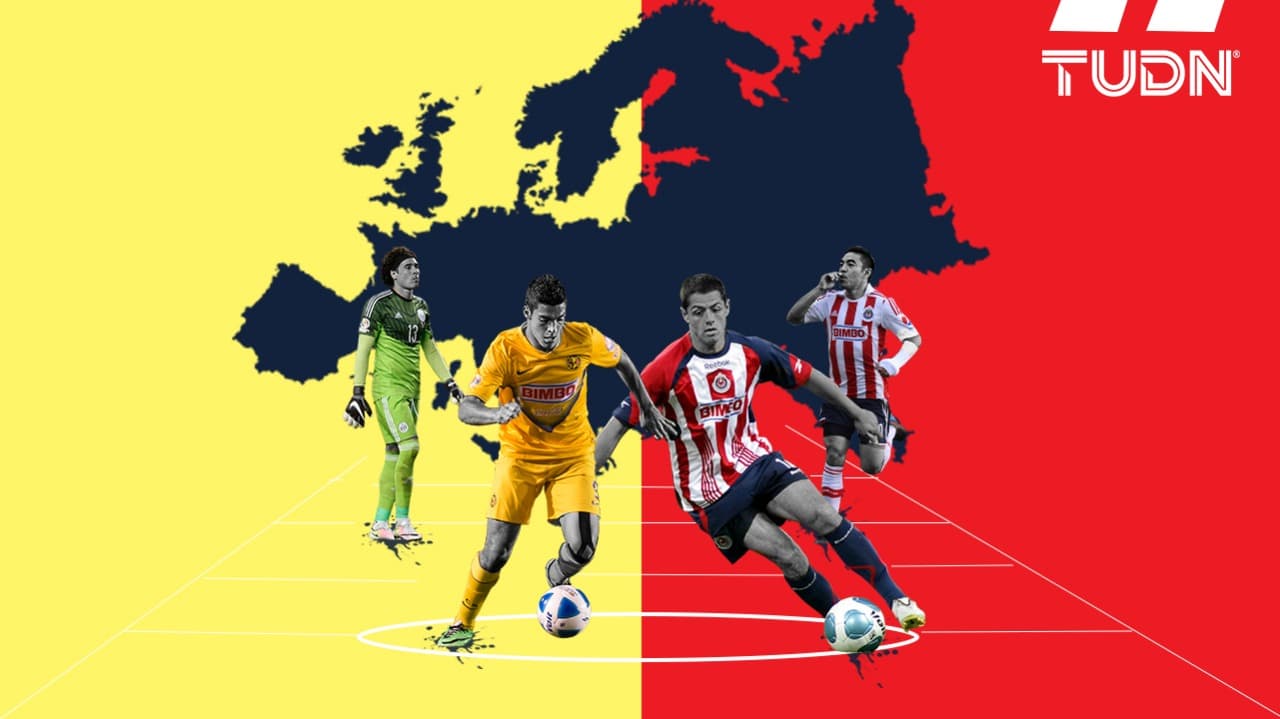 Águilas y Chivas, los mejores exportadores actuales del futbol mexicano