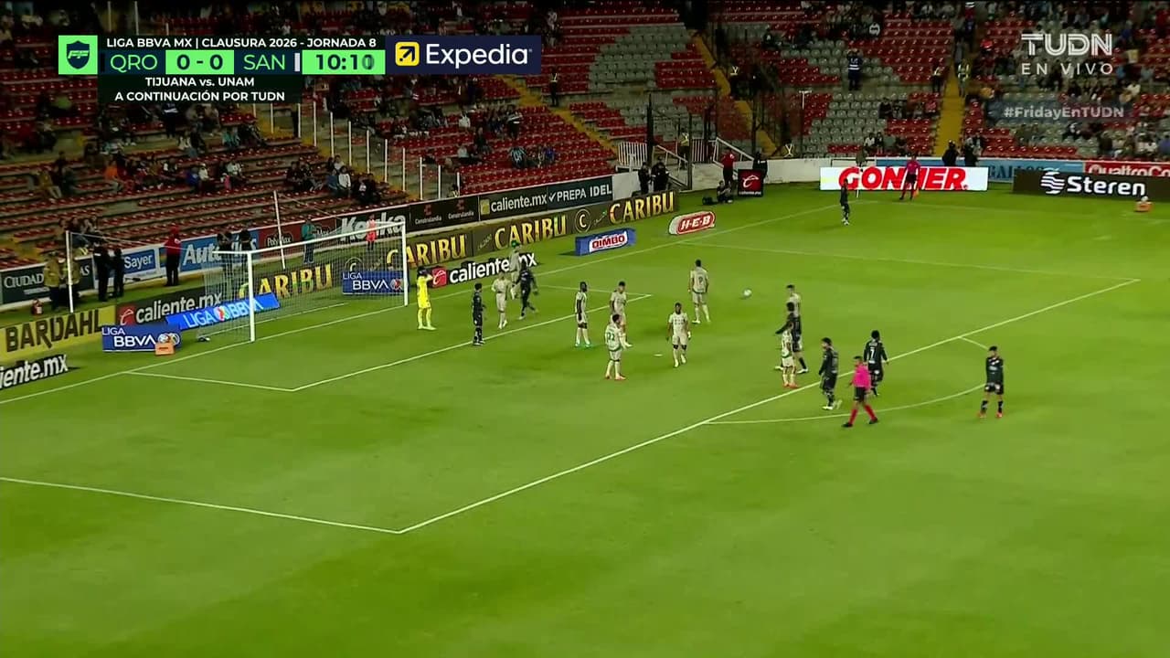 ¡RESPONDE EL GALLO! Gran ocasión que se va cerca del arco de Acevedo