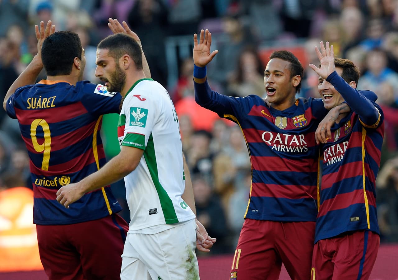 Y finalmente al minuto 83 Neymar anotó el cuarto gol blaugrana que sentenció la victoria culé que no regala un ápice de terreno en el campeonato ibérico.