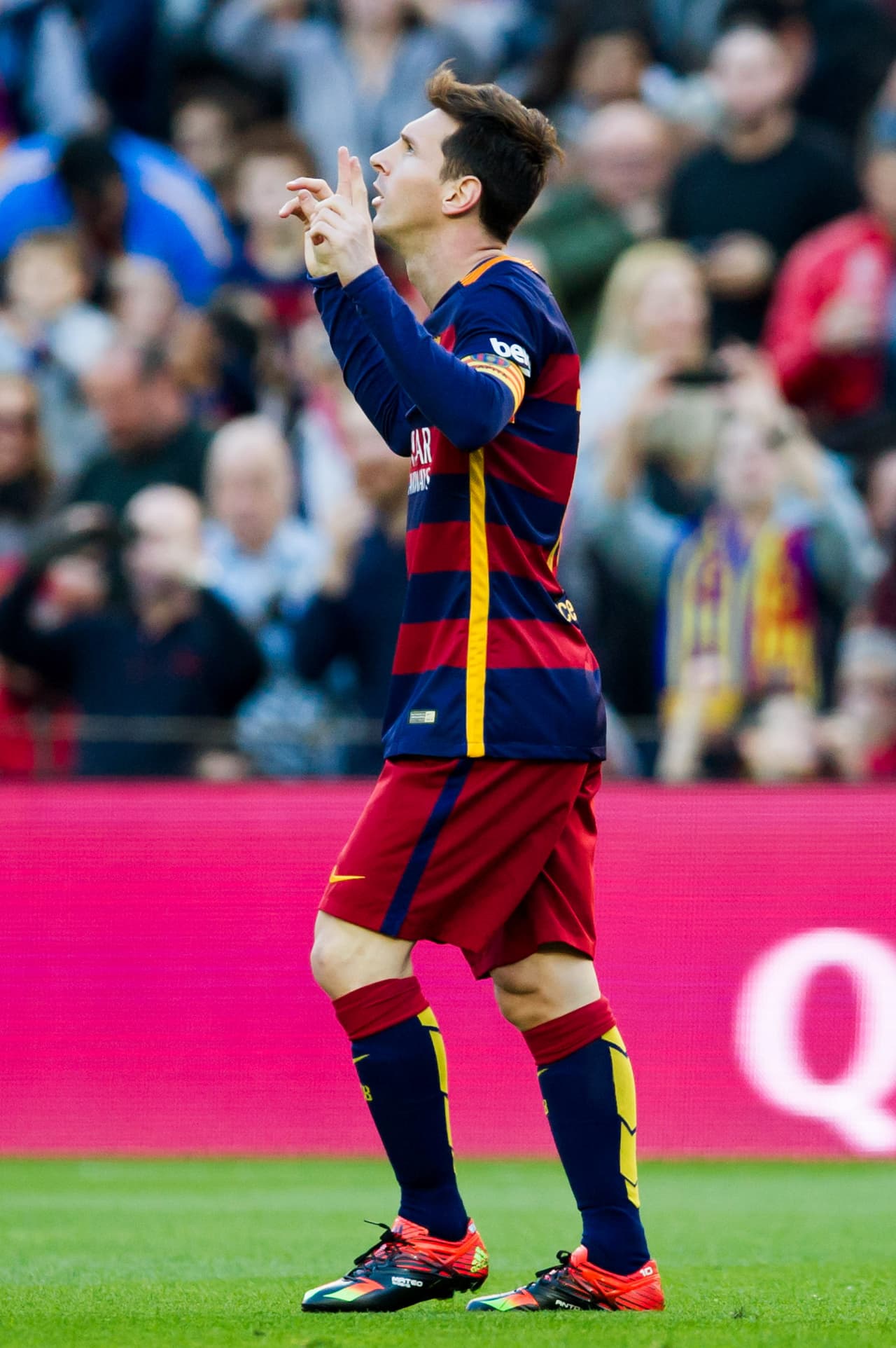 Messi consiguió esta tarde su 'hat trick' número 33 con el FC Barcelona, 25 de ellos en la Liga.