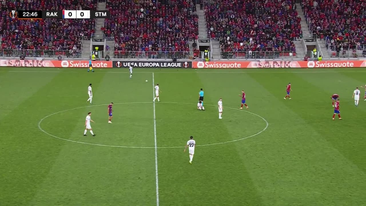 ¡GOL!  anota para SK Puntigamer Sturm Graz. William Bøving