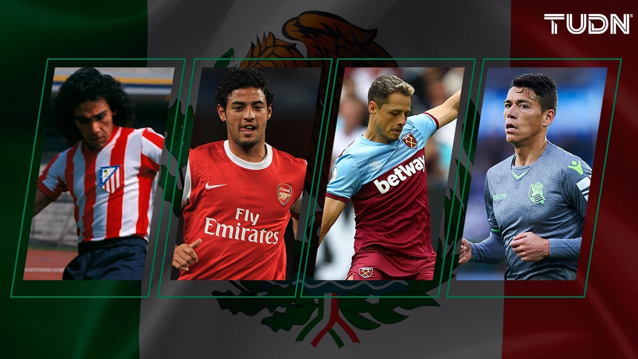 Mexicanos con más temporadas con al menos un gol en Ligas de Europa.