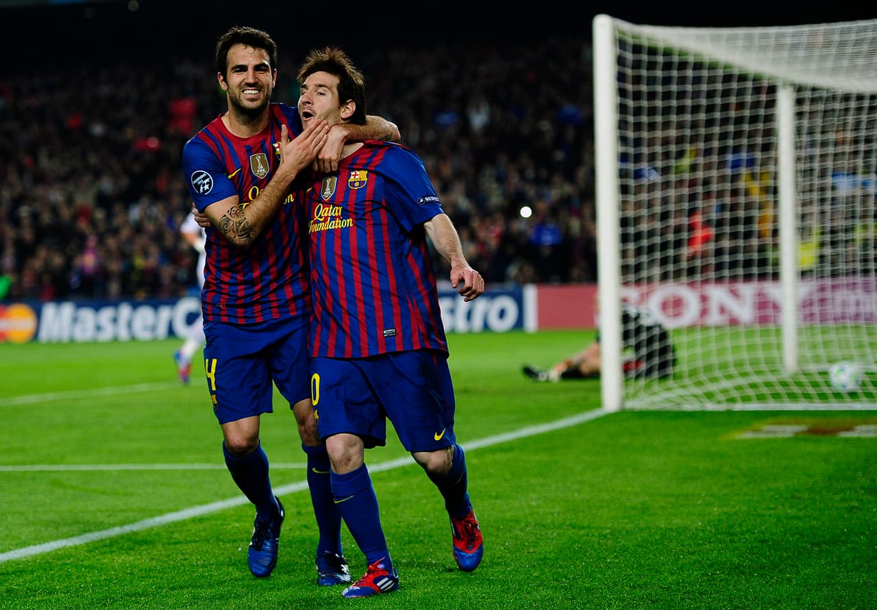 <b>Son grandes amigos dentro y fuera del campoo</b>
<br>Cuando Cesc volvió al Barcelona, formó gran asosiación con Lio. Se conocían demasiado bien.