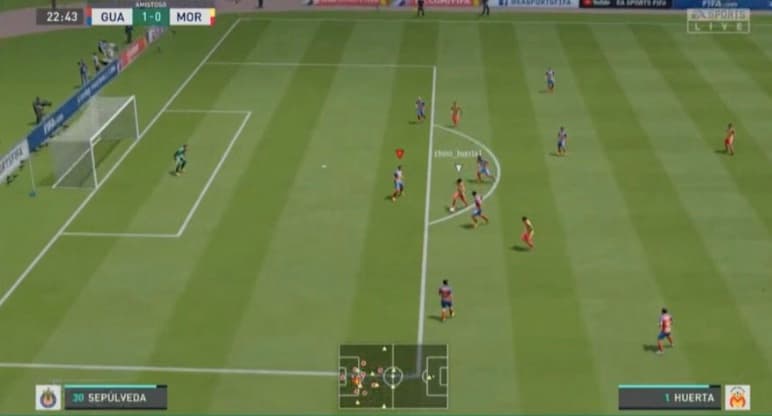 César Huerta le da una cucharada de su propia medicina a Raul Gudiño y con una voltereta se lleva los tres puntos en el cierre de la jornada 12 de la eLiga MX.