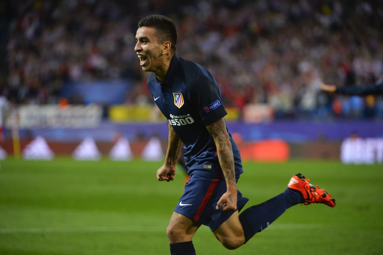 El conjunto local se puso al frente con el gol de Correa.