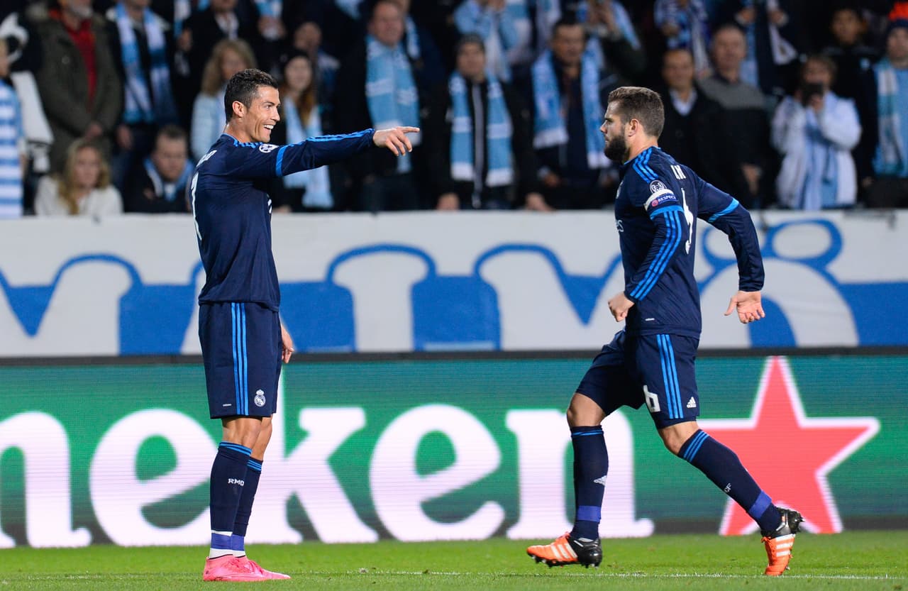 Con estos goles el portugués superó los 500 goles como profesional.