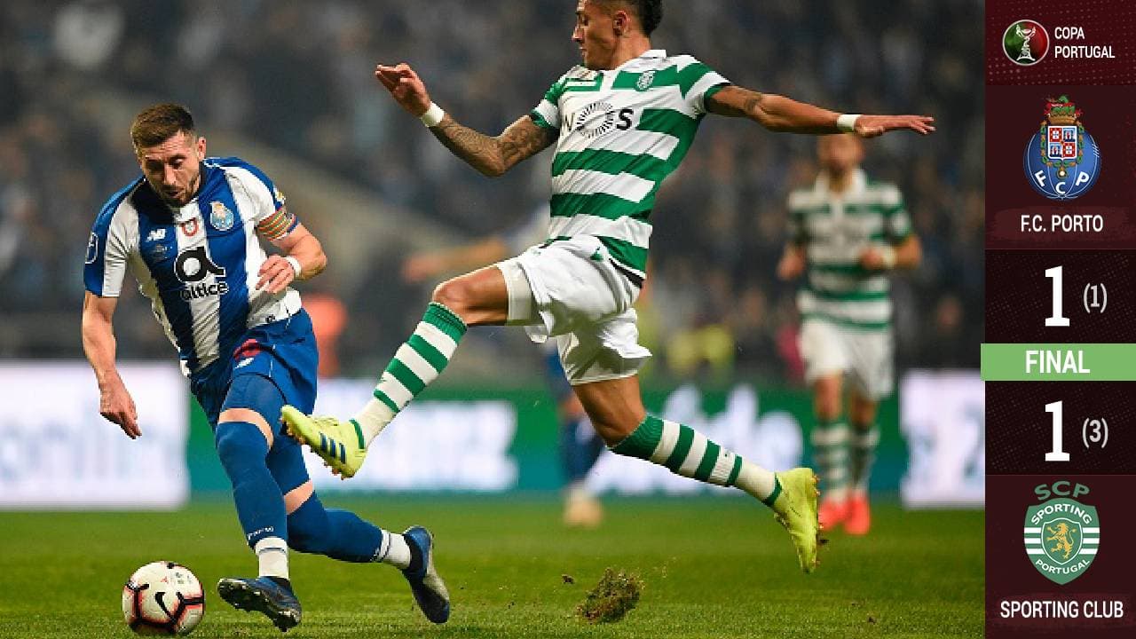 Porto de HH y ‘Tecatito’ Corona no pudo con el Sporting que se llevó la Copa de Portugal 