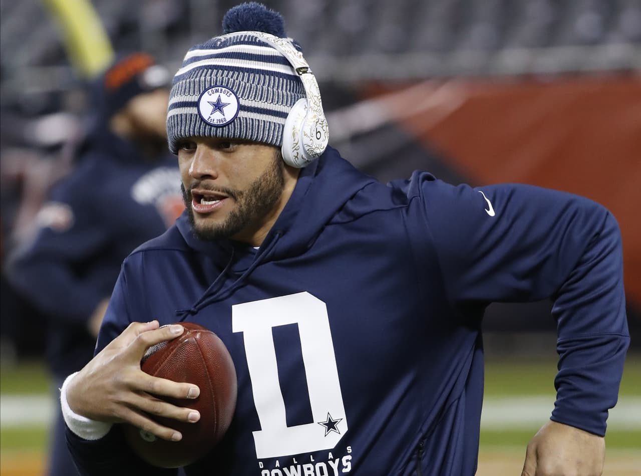 Dak Prescott jugará contra Eagles a pesar de sus lesiones