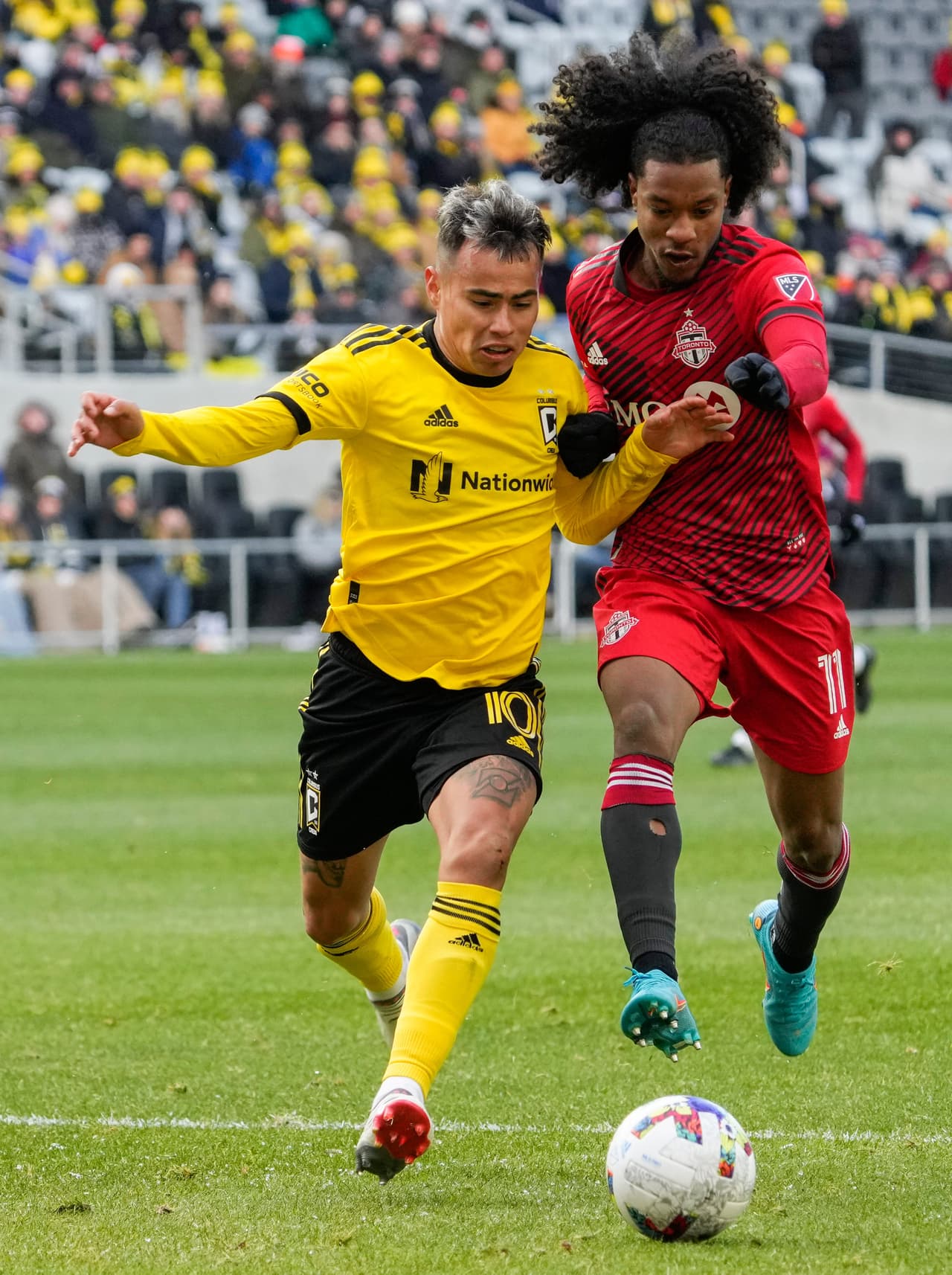 El argentino marcó el primer tanto del club ganador de la MLS Cup en 2020.
<br>