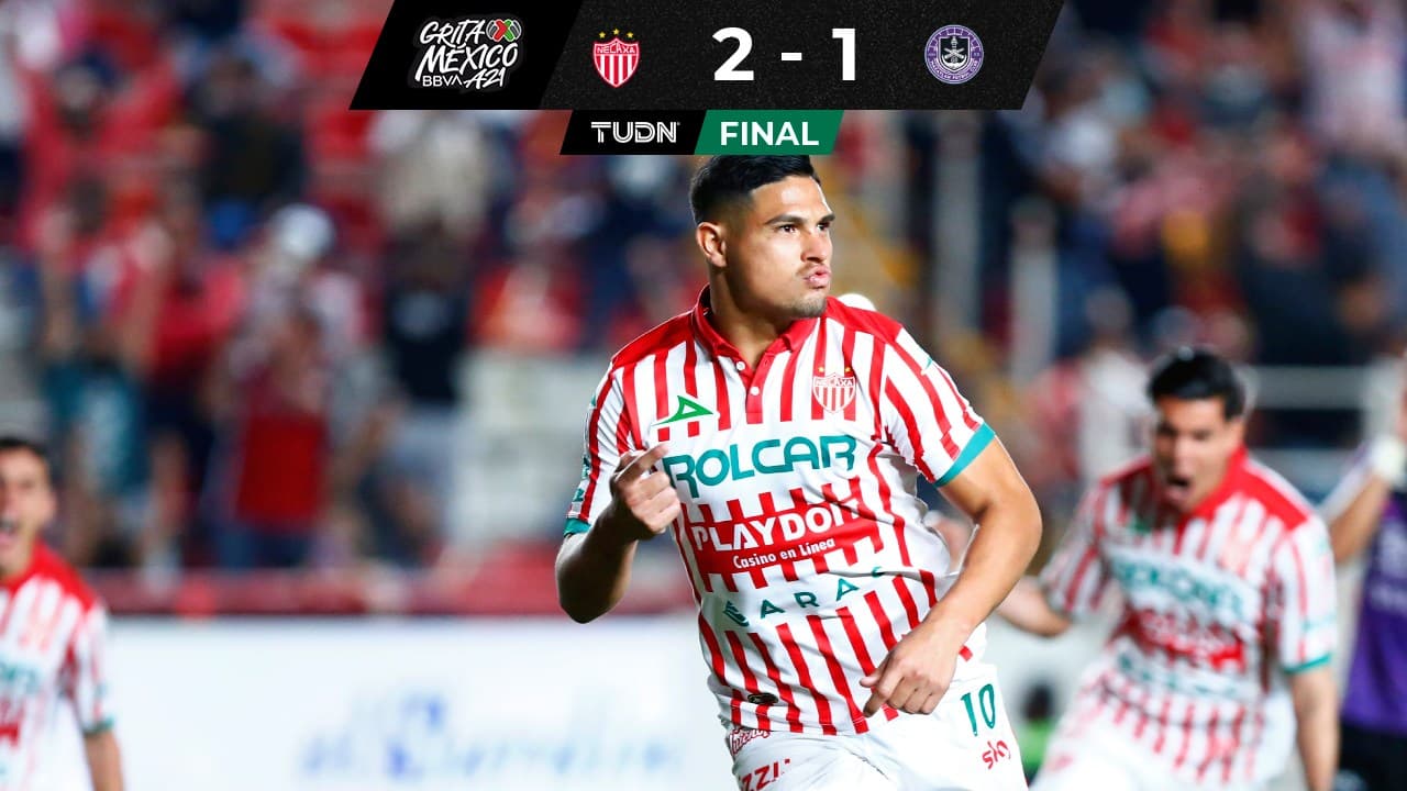 Necaxa gana sobre la hora y salta cuatro lugares en la tabla