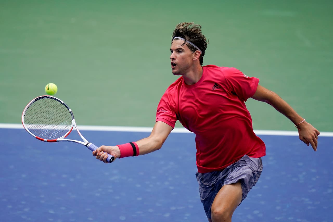 Dominic Thiem y el curioso incidente con su bebida Red Bull en el US Open