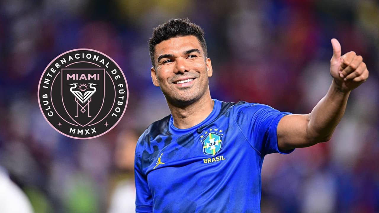 Casemiro a punto de cerrar traspaso al Inter Miami para jugar con Lionel Messi