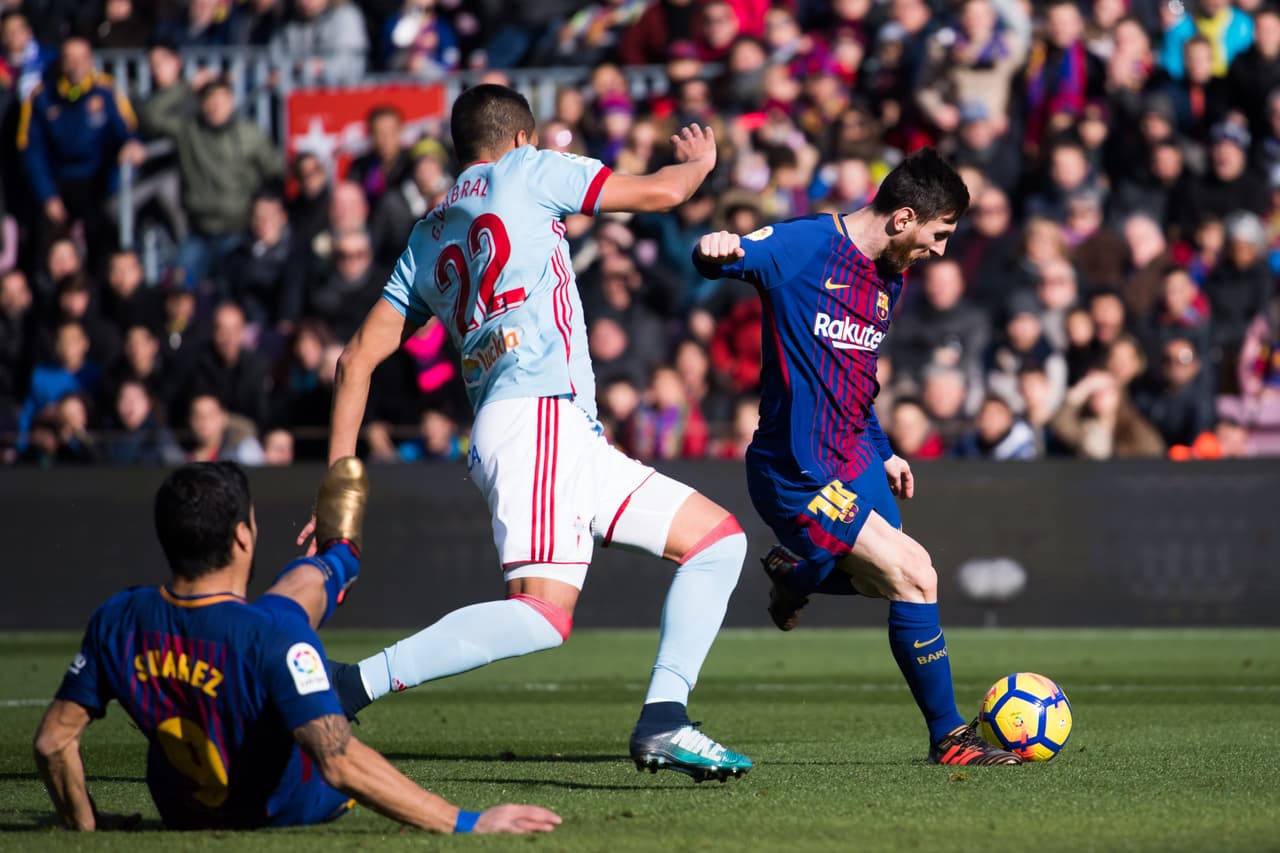 El tanto de los visitantes encendió lo mejor del argentino que solo tuvo que esperar un par de minutos para plasmar en gol su reacción.