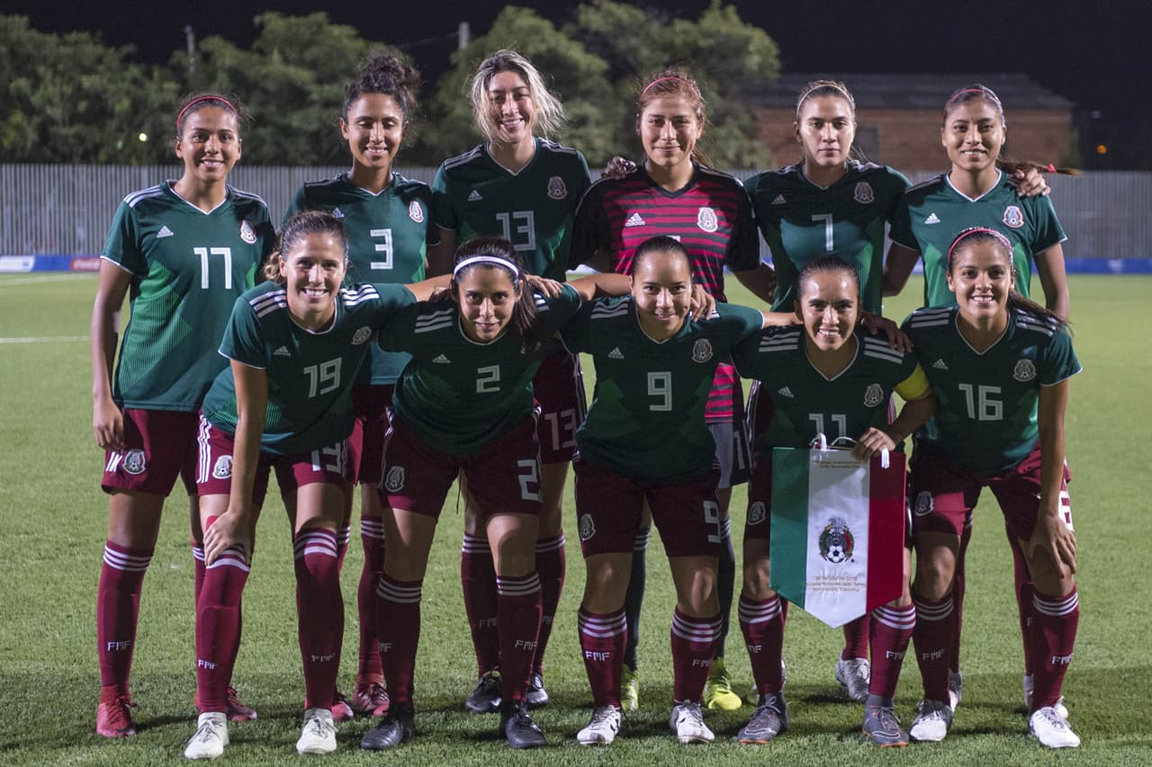 El equipo mexicano llegó con el antecedente de que en la rama masculina la representación del Tri tuvo una gran decepción.