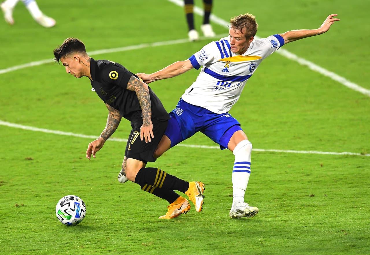 LAFC enfrentó el domingo por la noche a San Jose Earthquakes.
