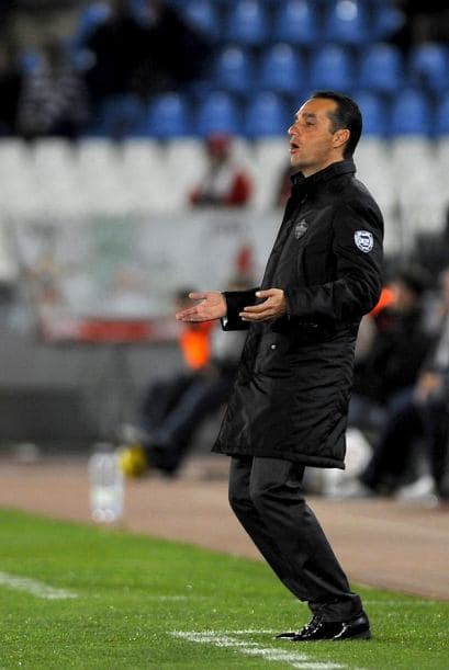 El técnico de los locales pedía mayor concentración.