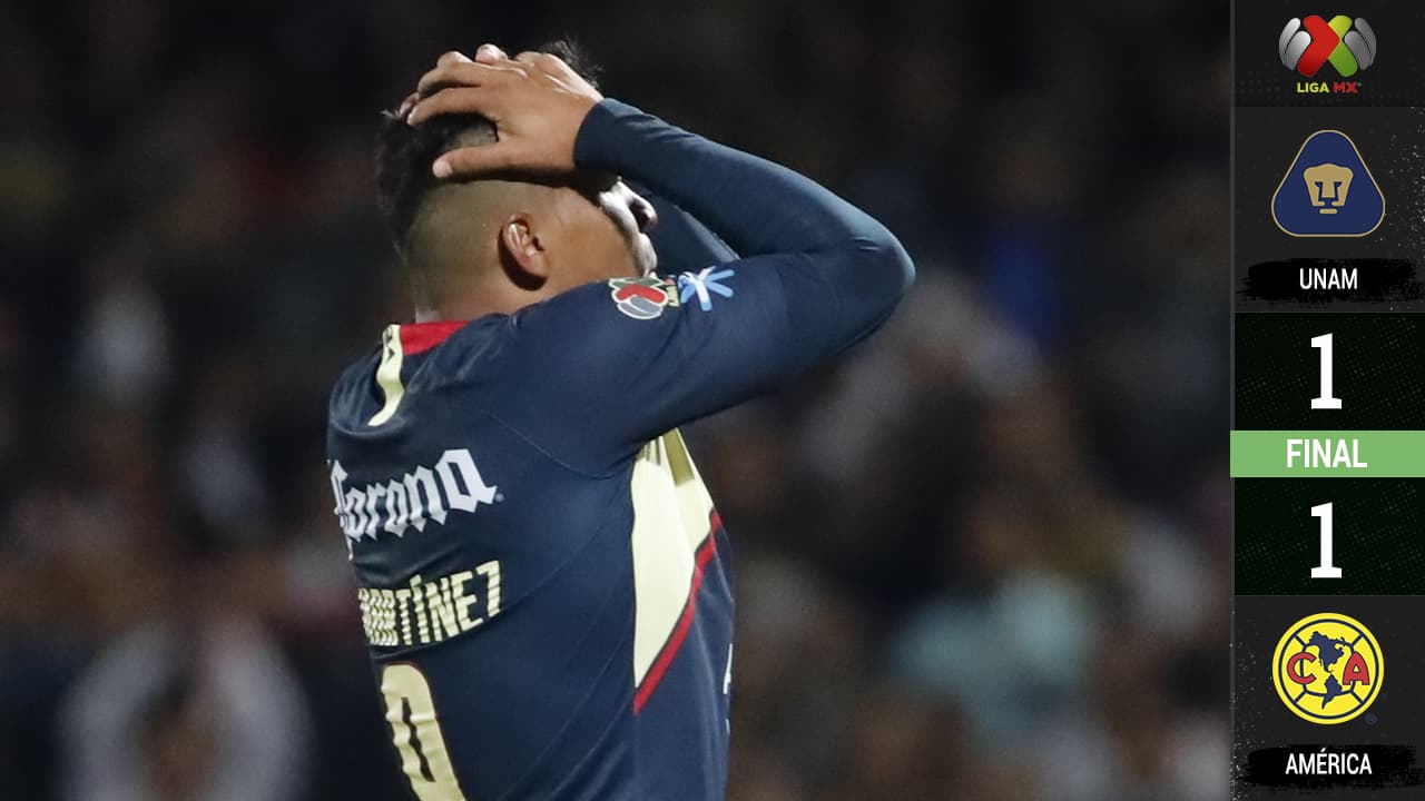 ¡Suspenso total! Roger falló un penal... Pumas y América dejaron todo para la vuelta