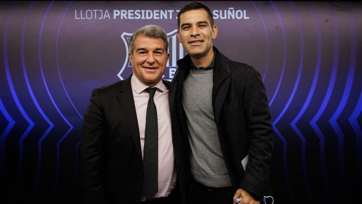 Laporta confirma a Rafa Márquez como nuevo DT del Barcelona B