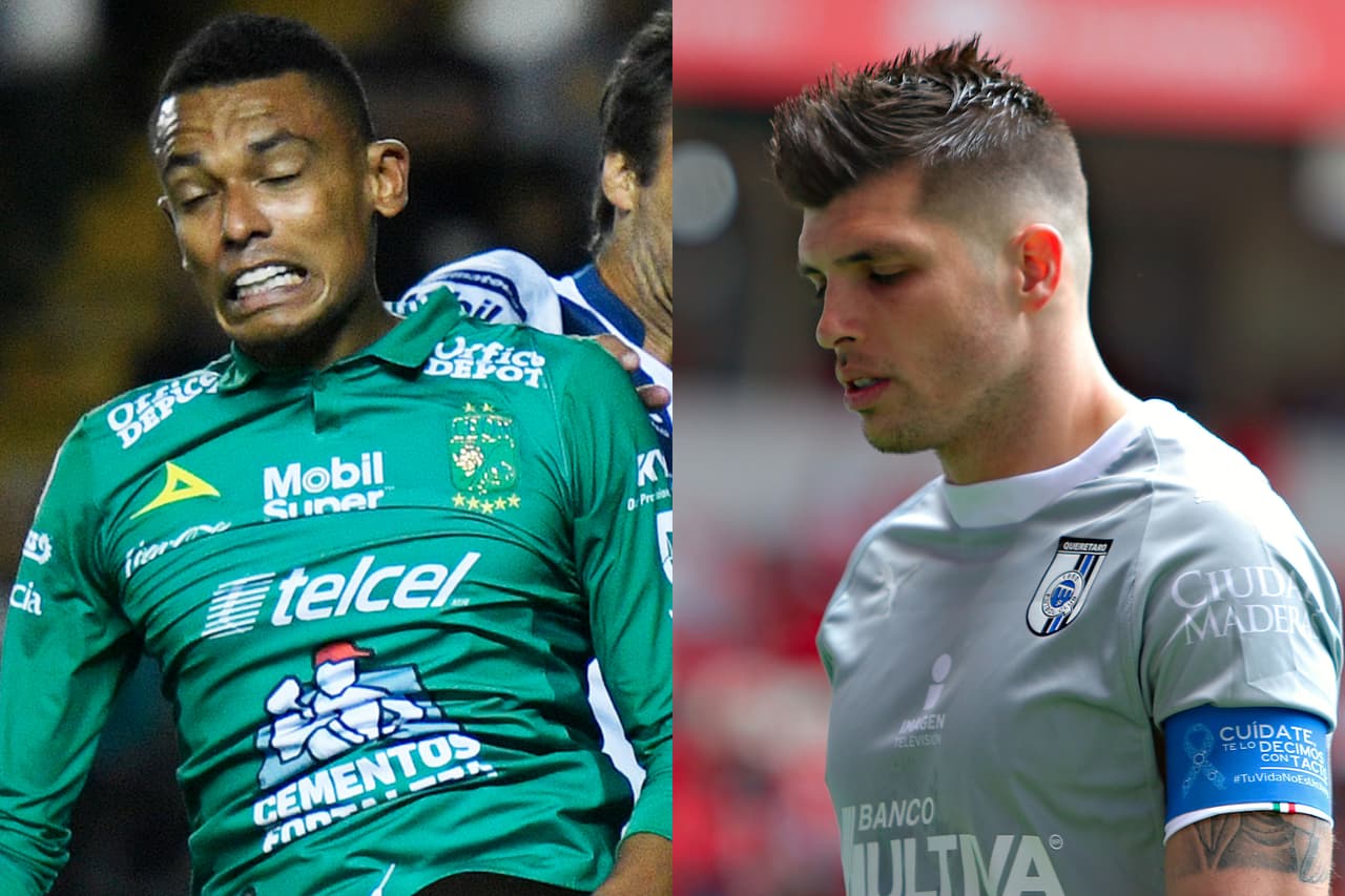 Las actuaciones de León y Querétaro en la Jornada 14 de la Liga MX los dejaron con las peores calificaciones en el Fantasy Univisión, con lo que se repartieron la mayoría del equipo 'anti-ideal' de la fecha.
