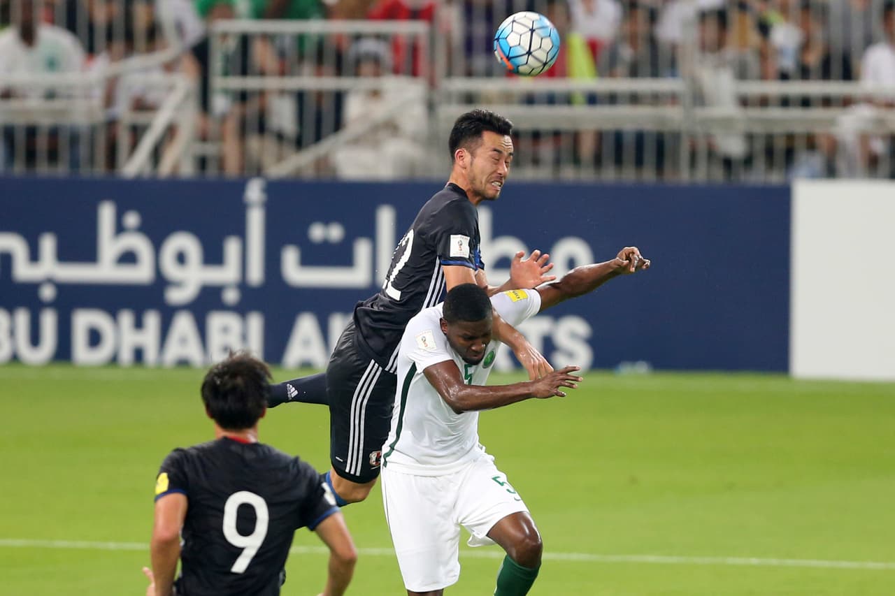 Arabia Saudita tenía la obligación de derrotar a Japón para clasificar como segundo del grupo A de la zona asiática.