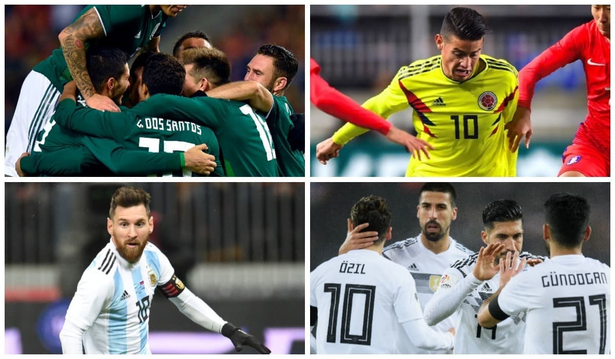 Estos amistosos hacen parte de la preparación de los que serán protagonistas en el Mundial de Rusia 2018.