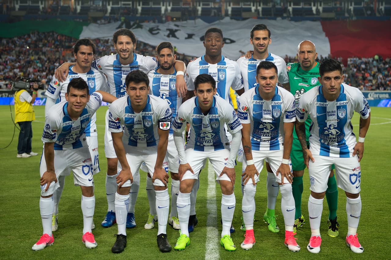 Pachuca llega al partido sexto en la tabla general con 17 puntos. Con 11 goles marcados y 10 recibidos.