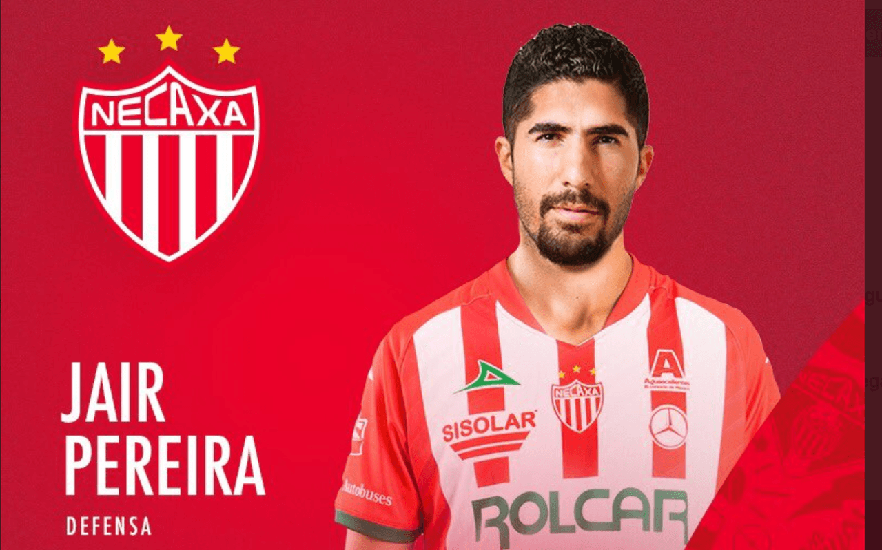 Necaxa anuncia a Jair Pereira como refuerzo